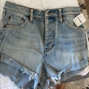 One teaspoon high waisted denim shorts